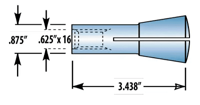 3B Collet 5/16 Round